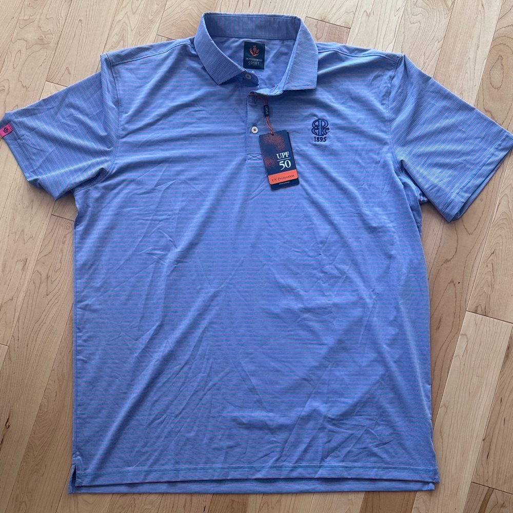 Stylish Light Blue Polo Shirt
